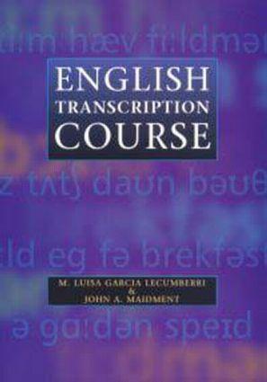 Cover: 9780340759783 | English Transcription Course | Maria Lecumberri (u. a.) | Taschenbuch