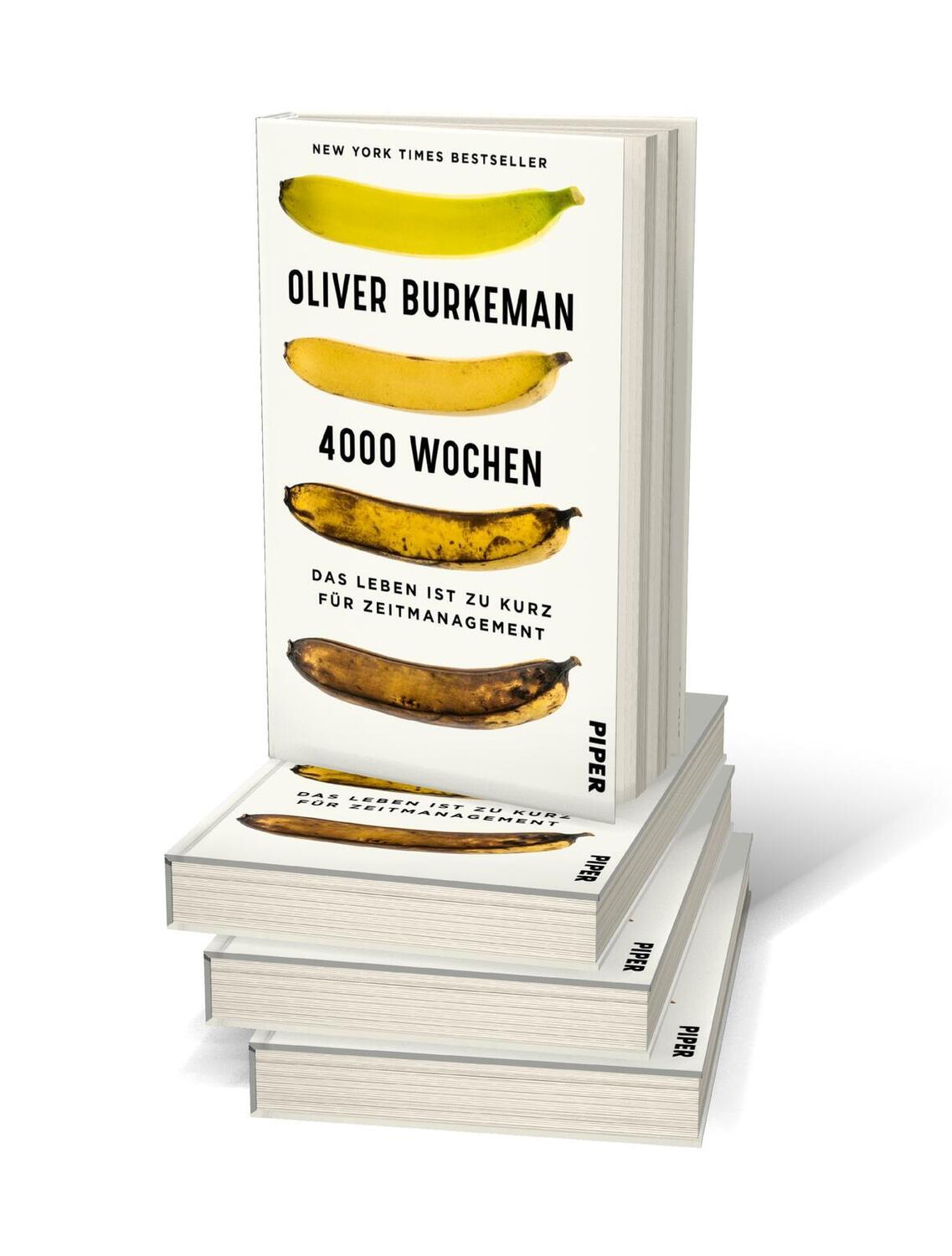 Bild: 9783492058162 | 4000 Wochen | Oliver Burkeman | Buch | 304 S. | Deutsch | 2022