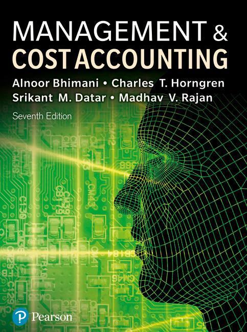 Cover: 9781292232744 | Management and Cost Accounting + MyLab Accounting with Pearson...