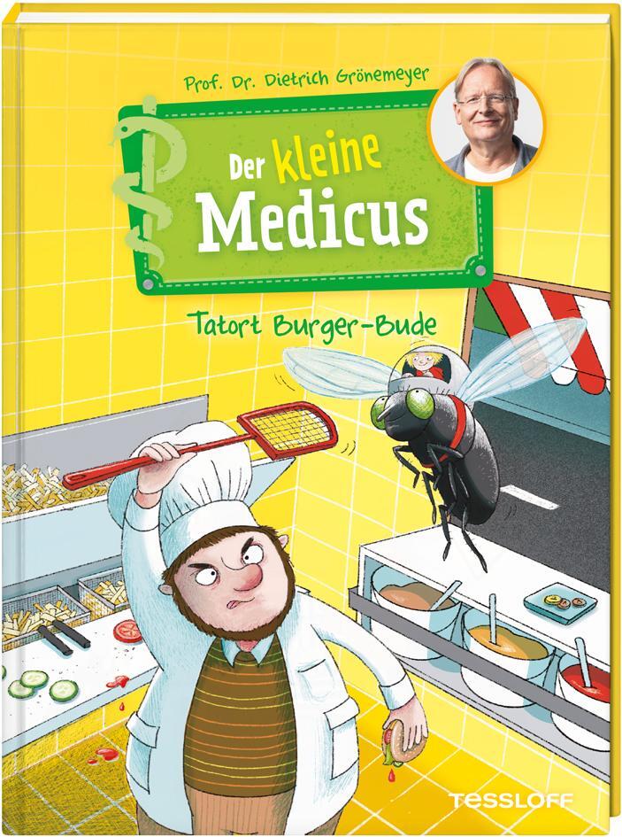 Cover: 9783788644154 | Der kleine Medicus. Band 5. Tatort Burger-Bude | Dietrich Grönemeyer