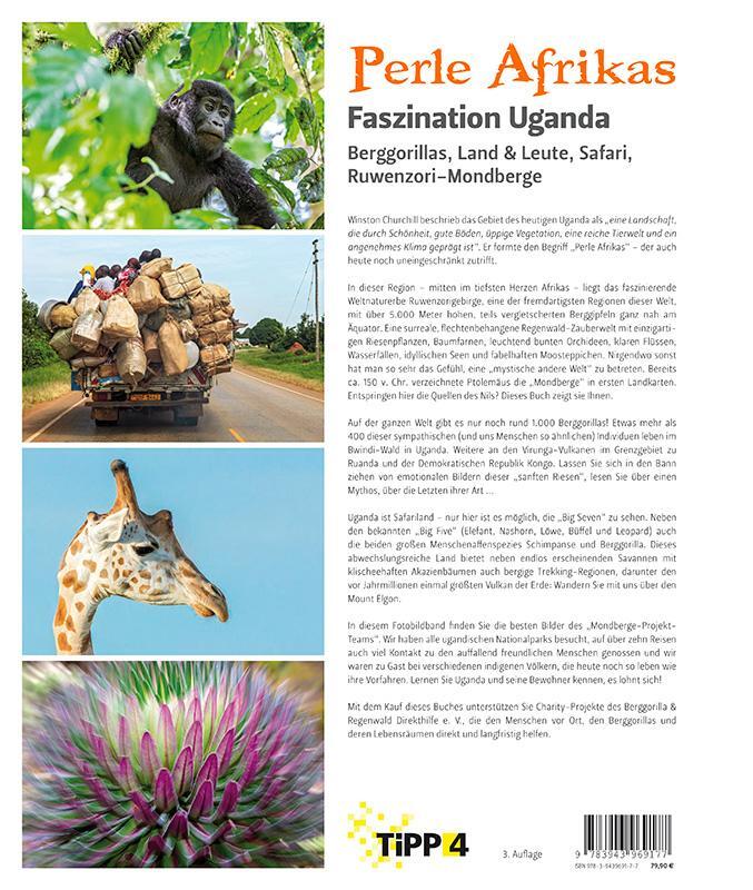 Rückseite: 9783943969177 | Perle Afrikas | Faszination Uganda | Andreas Klotz | Buch | 312 S.