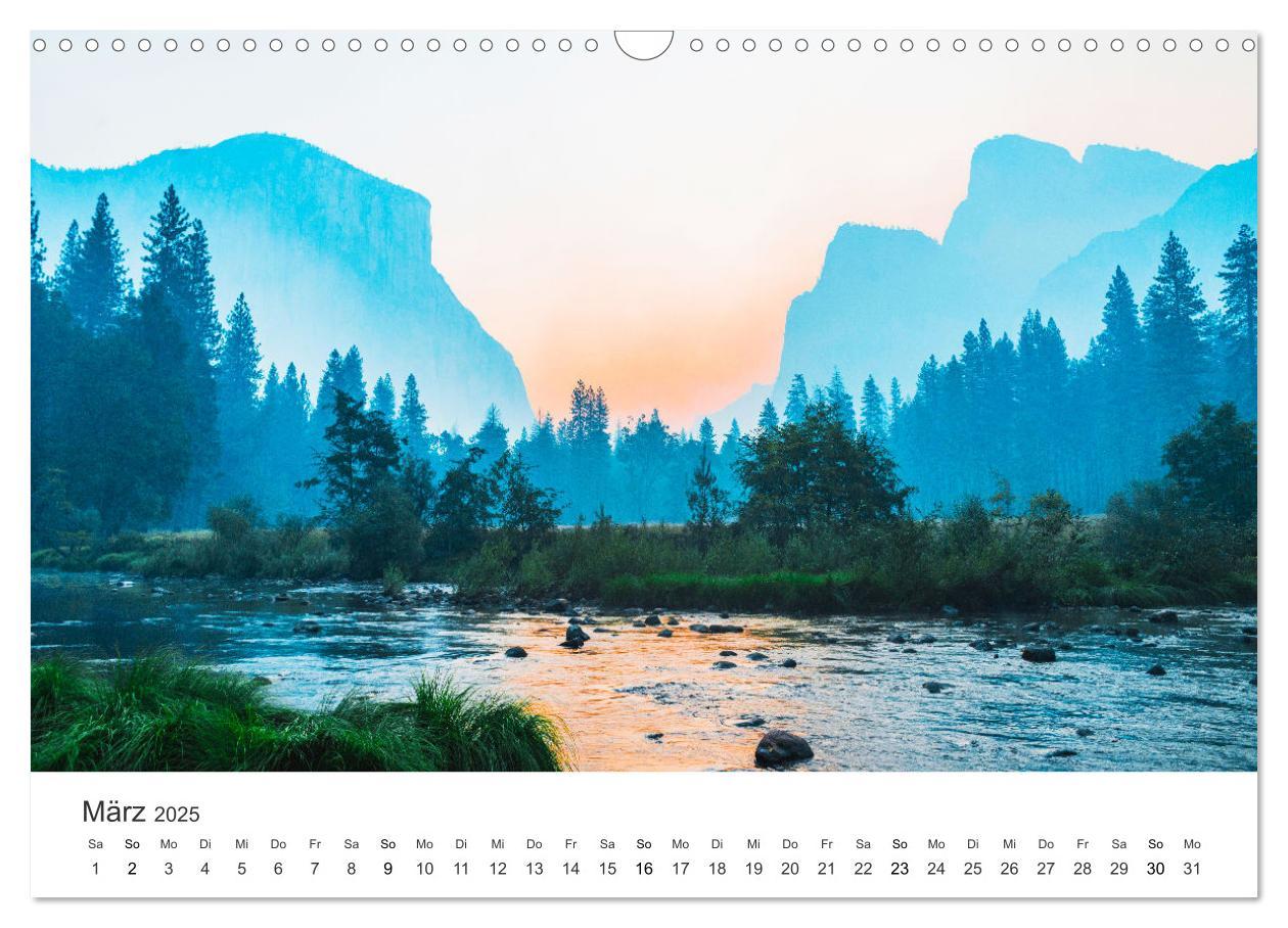 Bild: 9783435054015 | Yosemite - Einzigartige Naturspektakel (Wandkalender 2025 DIN A3...