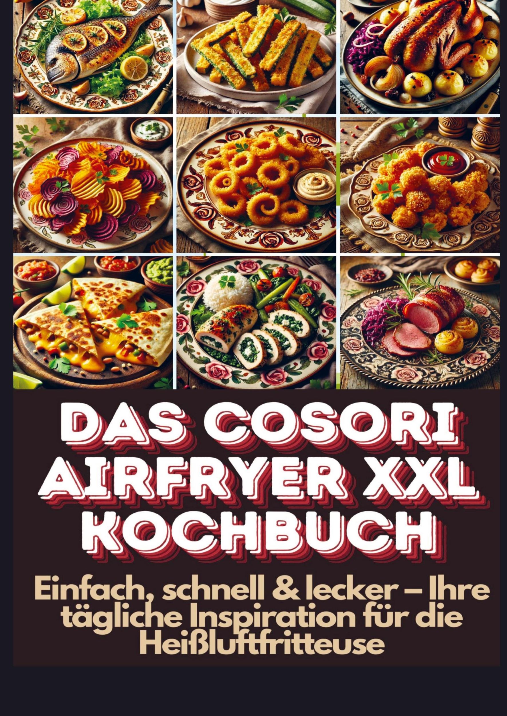 Cover: 9789403782102 | Das Cosori Airfryer XXL Kochbuch | Lena Dirk | Taschenbuch | 180 S.