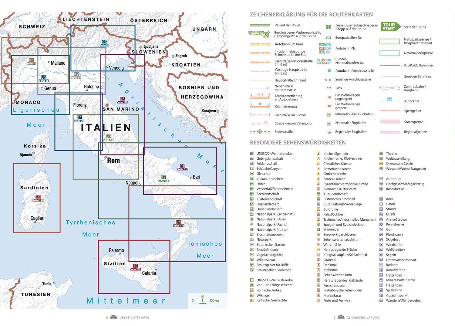 Bild: 9783969650073 | KUNTH Mit dem Wohnmobil durch Italien | Unterwegs zuhause | Verlag