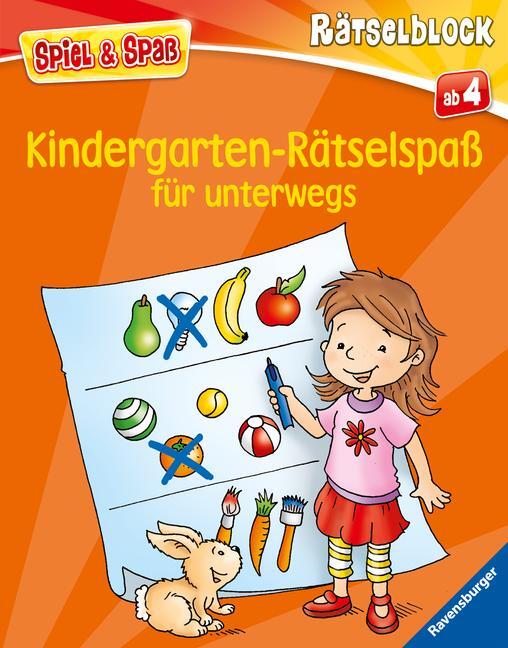 Cover: 9783473559831 | Kindergarten-Rätselspaß für unterwegs | Stefan Lohr | Taschenbuch