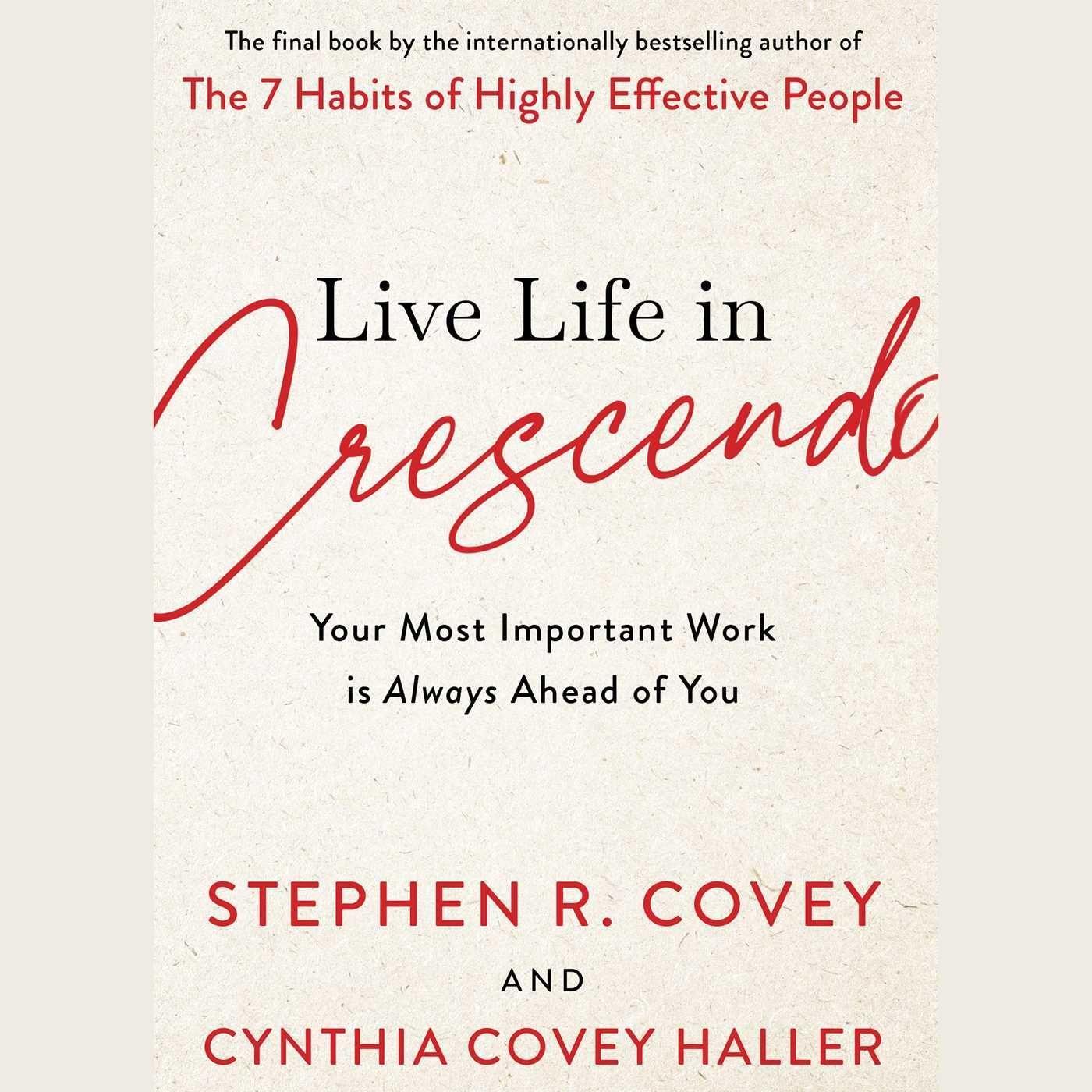 Cover: 9781398514157 | Live Life in Crescendo | Stephen R. Covey | Taschenbuch | Englisch