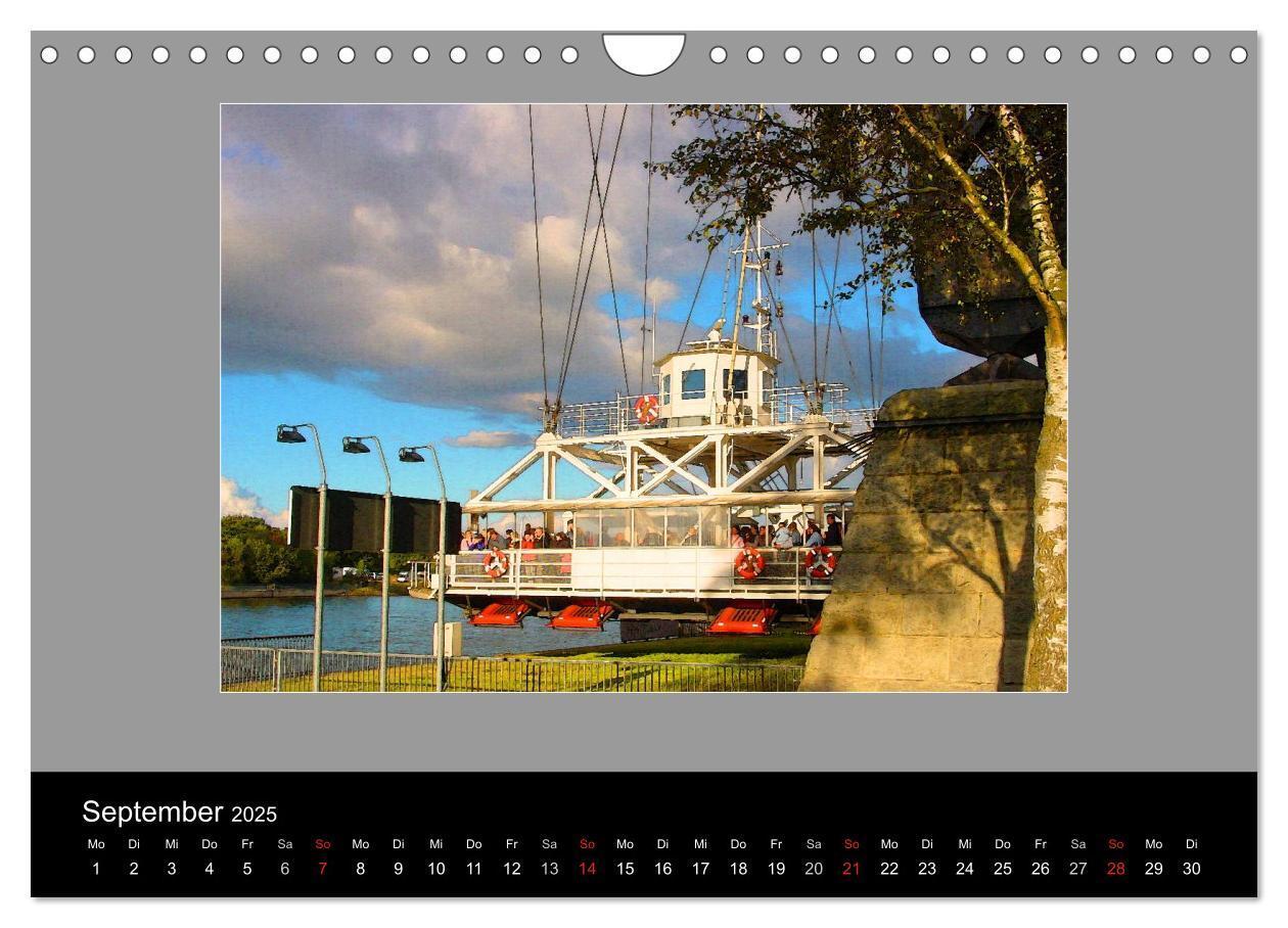 Bild: 9783435819225 | Am Nord- Ostsee-Kanal (Wandkalender 2025 DIN A4 quer), CALVENDO...