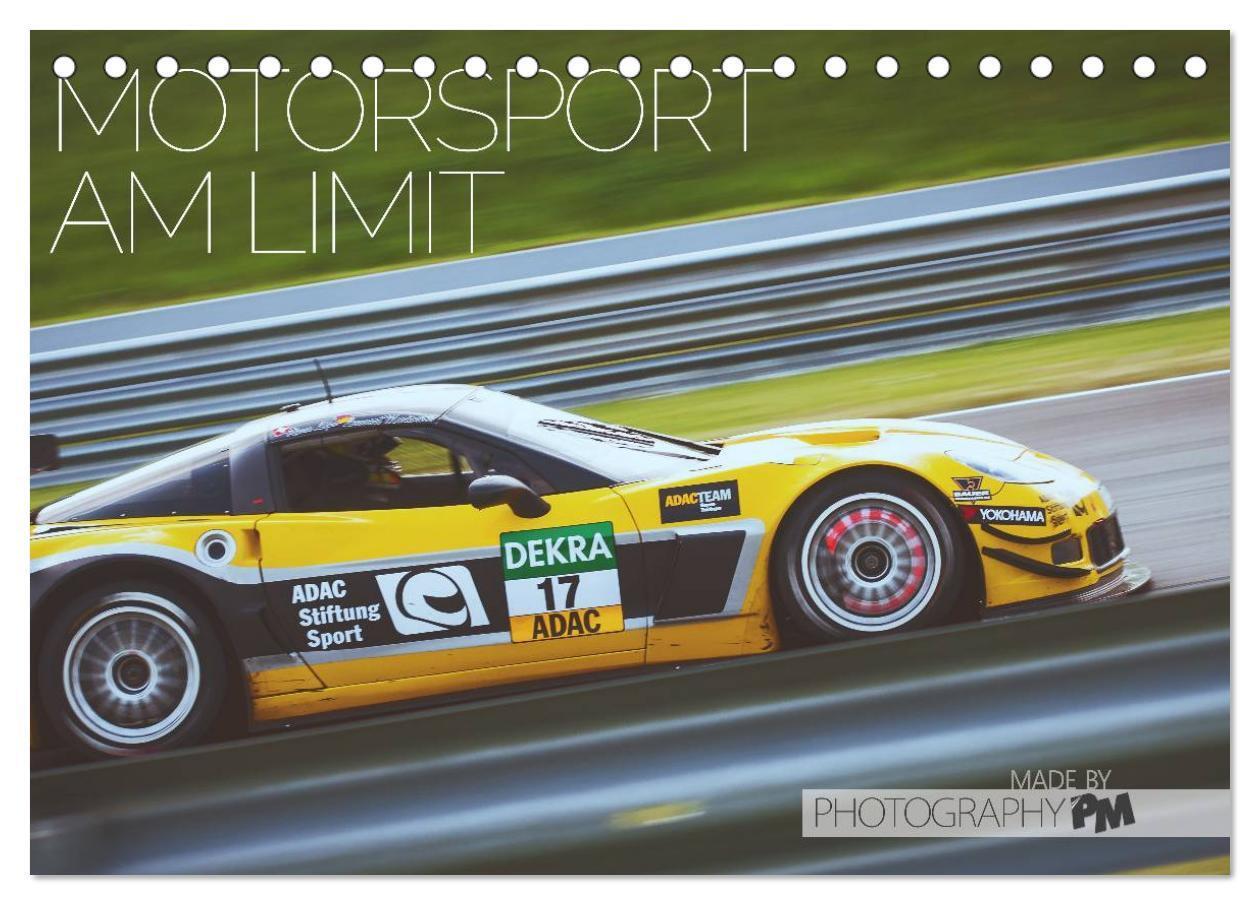 Cover: 9783435772186 | Motorsport am Limit 2025 (Tischkalender 2025 DIN A5 quer), CALVENDO...