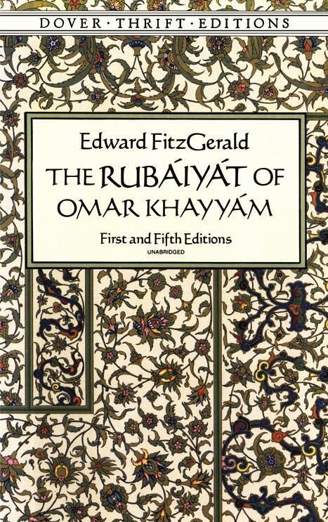 Cover: 9780486264677 | RUBAIYAT OF OMAR KHAYYAM | First and Fifth Editions | Fitzgerald