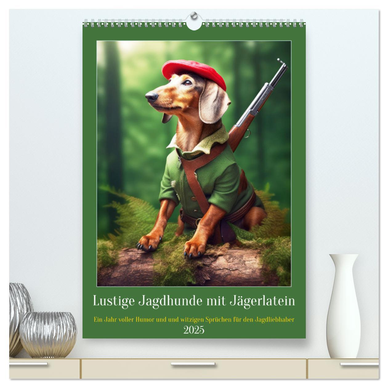 Cover: 9783435980123 | Lustige Jagdhunde mit Jägerlatein (hochwertiger Premium...