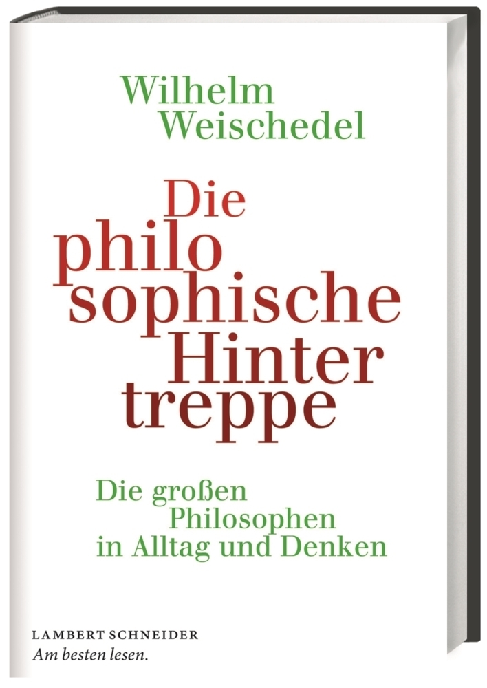 Cover: 9783650402080 | Die philosophische Hintertreppe | Wilhelm Weischedel | Buch | 364 S.