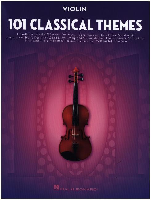 Cover: 888680547097 | 101 Classical Themes -For Violin- | Noten, Sammelband für Violine