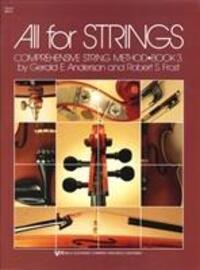 Cover: 9780849733062 | All For Strings Book 3 - Cello | Robert Frost (u. a.) | Buch | 1990