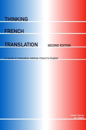 Cover: 9780415255226 | Thinking French Translation | Sandor Hervey (u. a.) | Taschenbuch