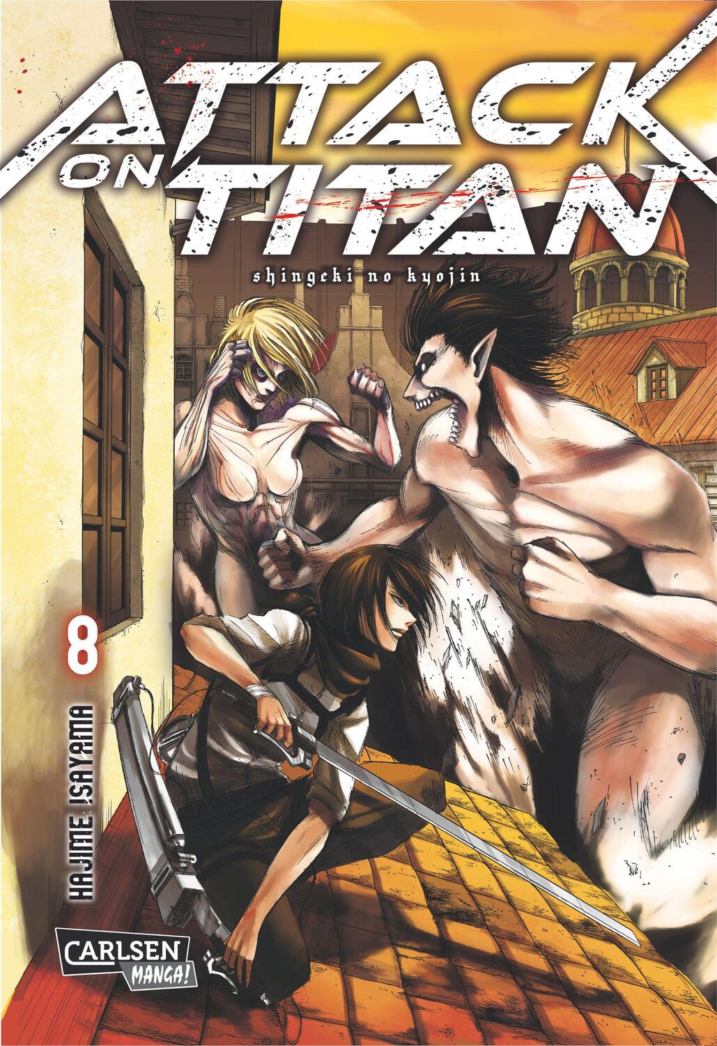 Cover: 9783551742407 | Attack on Titan 08 | Hajime Isayama | Taschenbuch | Attack on Titan