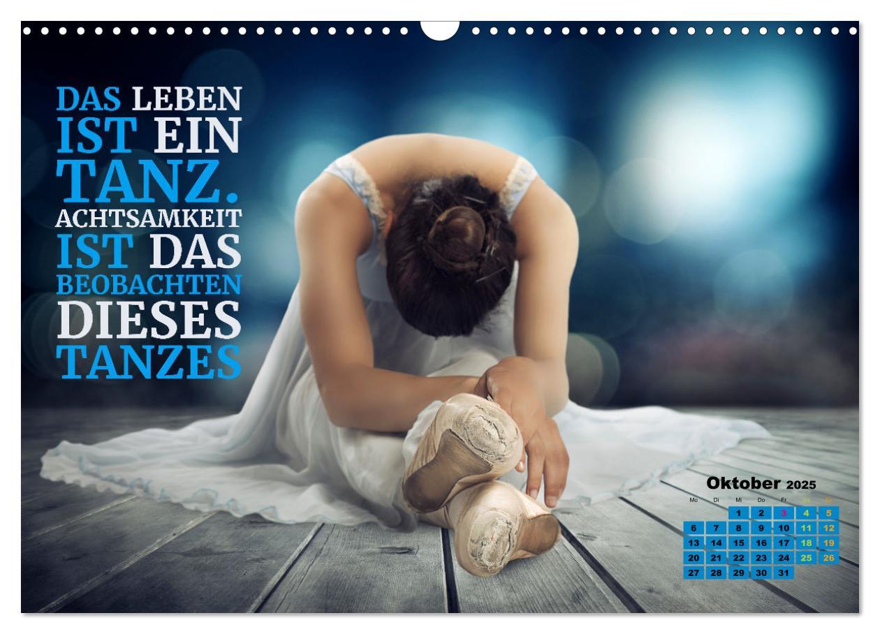 Bild: 9783383891304 | Ballett mit einem Hauch Poesie (Wandkalender 2025 DIN A3 quer),...