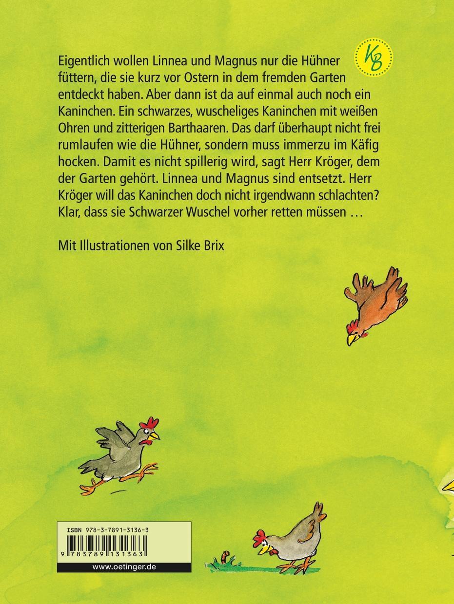 Rückseite: 9783789131363 | Linnea rettet Schwarzer Wuschel | Kirsten Boie | Buch | Linnea | 2000