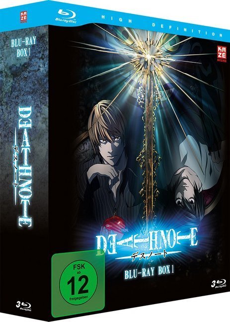 Cover: 7630017502803 | Death Note - Blu-ray-Box 1 (Episode 01-18) (3 Blu-rays) | CH | Yanagi