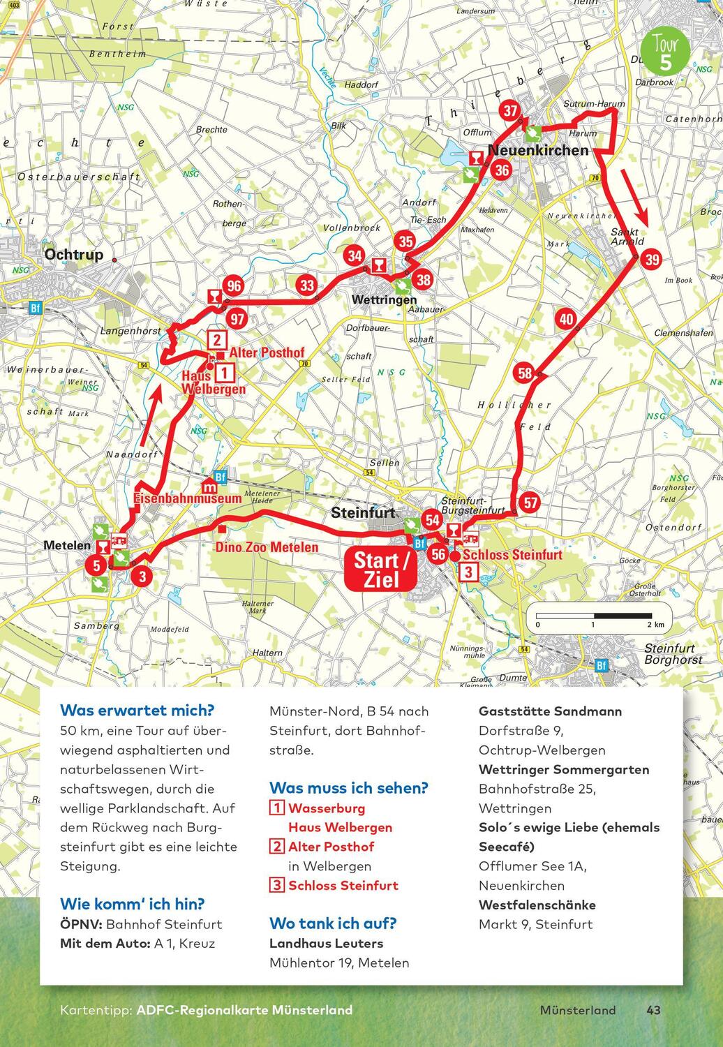 Bild: 9783969901373 | Die 25 schönsten E-Bike Touren im Münsterland | Otmar Steinbicker