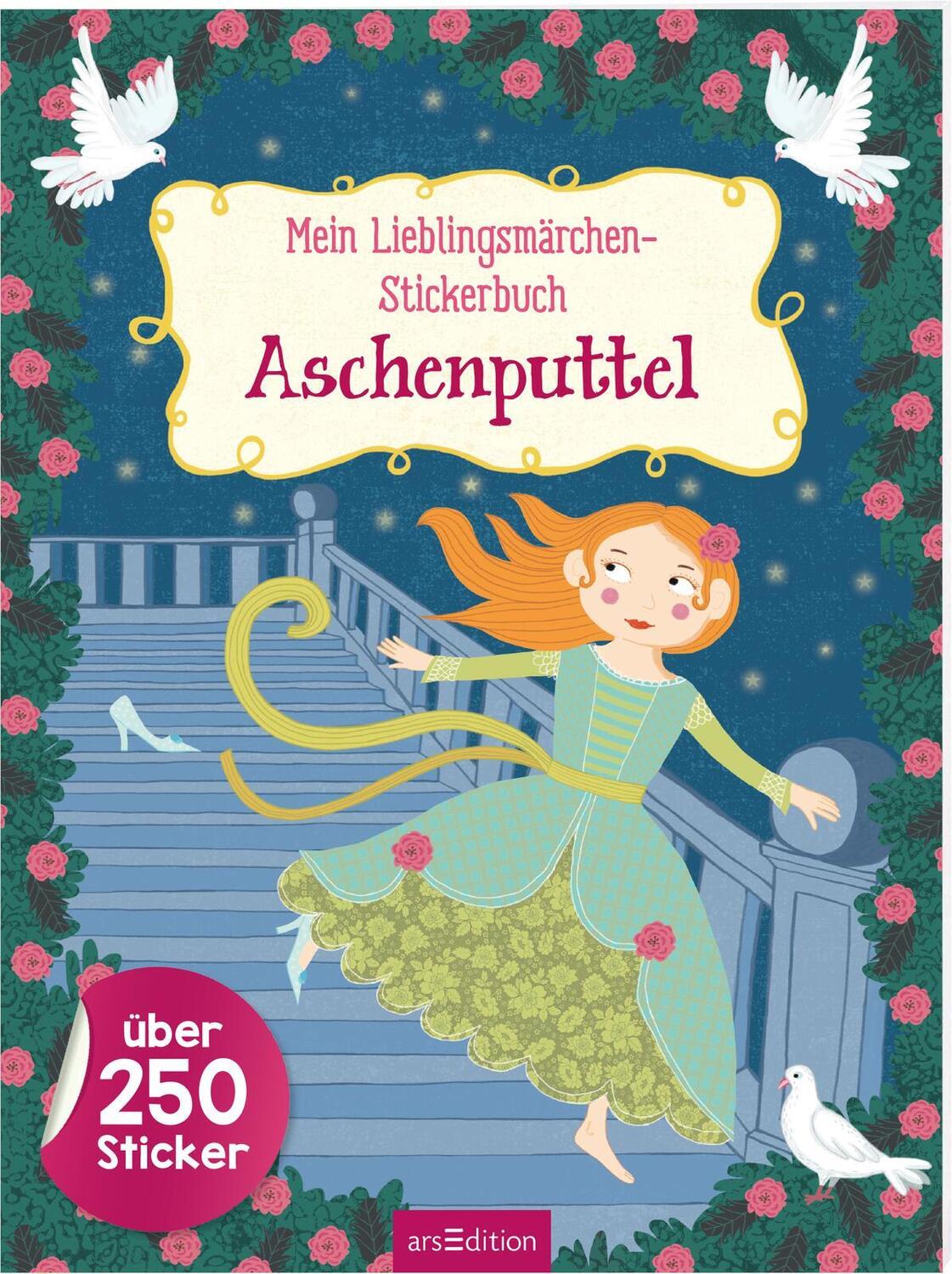 Cover: 9783845848709 | Mein Lieblingsmärchen-Stickerbuch - Aschenputtel | Über 250 Sticker