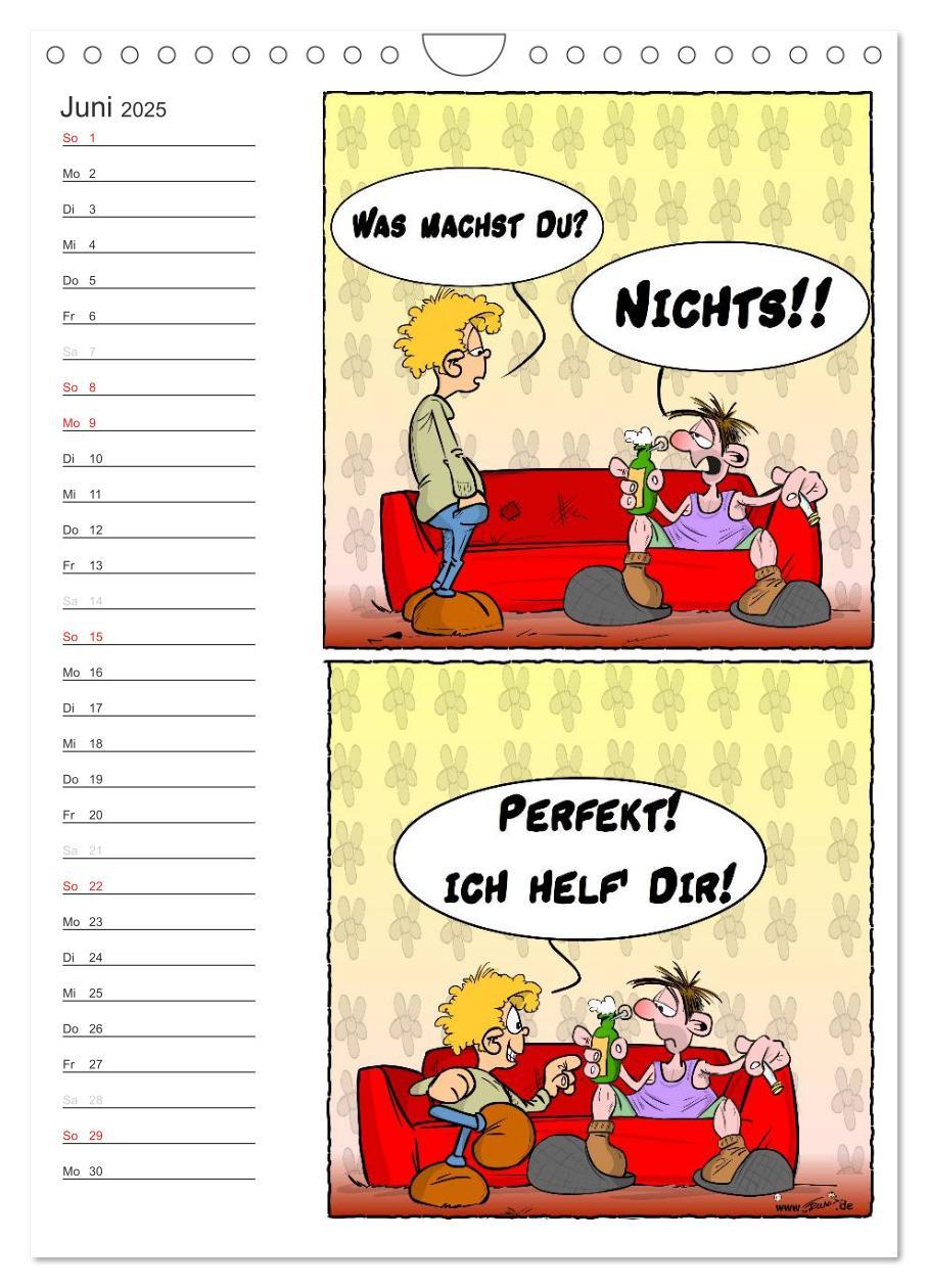 Bild: 9783457045763 | Trumix Cartoons - Autsch, das tut weh! (Wandkalender 2025 DIN A4...