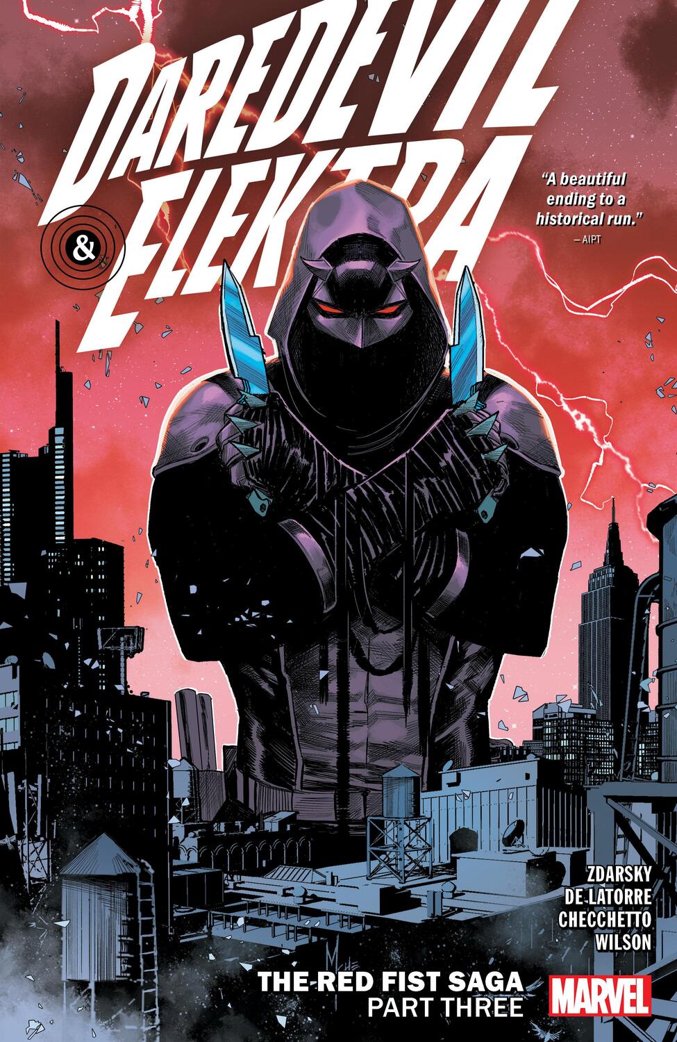 Cover: 9781302947712 | Daredevil &amp; Elektra by Chip Zdarsky Vol. 3: The Red Fist Saga Part...
