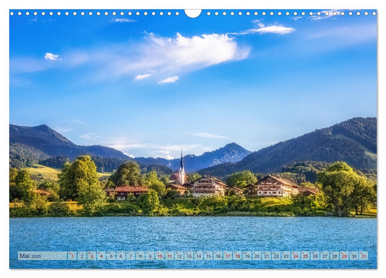 Bild: 9783383859281 | Malerischer Tegernsee (Wandkalender 2025 DIN A3 quer), CALVENDO...