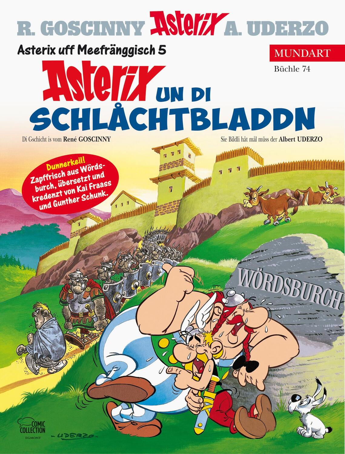 Cover: 9783770439867 | Asterix Mundart Unterfränkisch V | Asterix un di Schlåchtbladdn | Buch