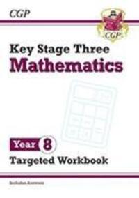 Cover: 9781789083170 | KS3 Maths Year 8 Targeted Workbook (with answers) | CGP Books | Buch