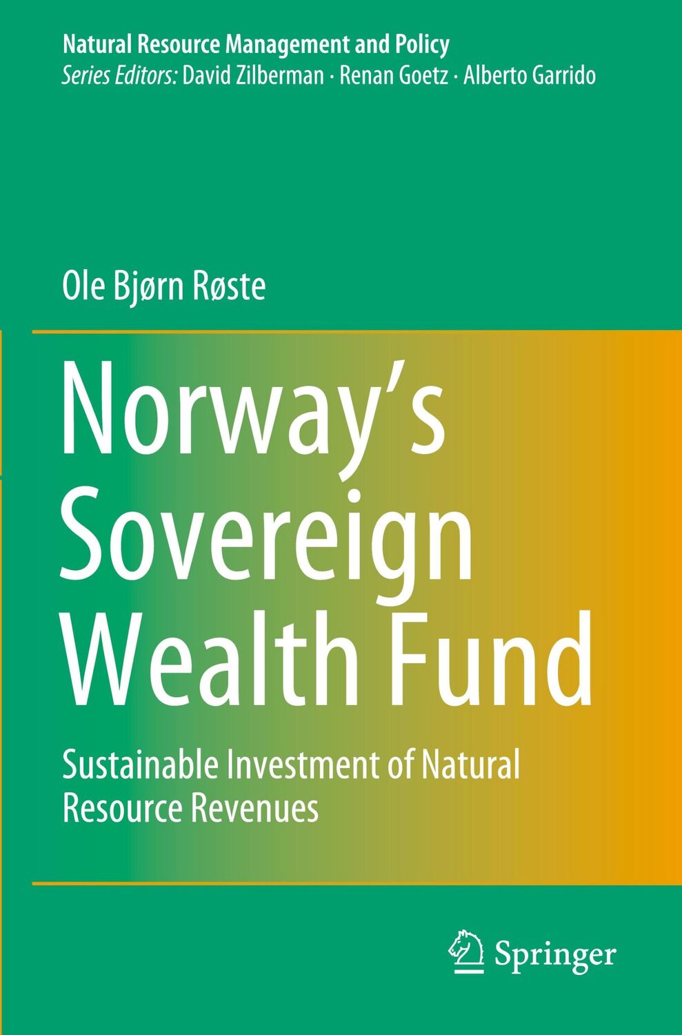 Cover: 9783030741099 | Norway¿s Sovereign Wealth Fund | Ole Bjørn Røste | Taschenbuch | ix