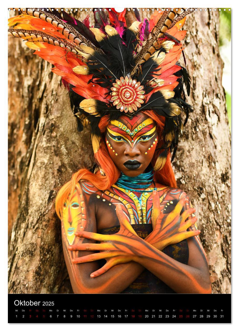 Bild: 9783435945009 | Equatorial Guinea Bodypainting Festival "Origins" (Wandkalender...