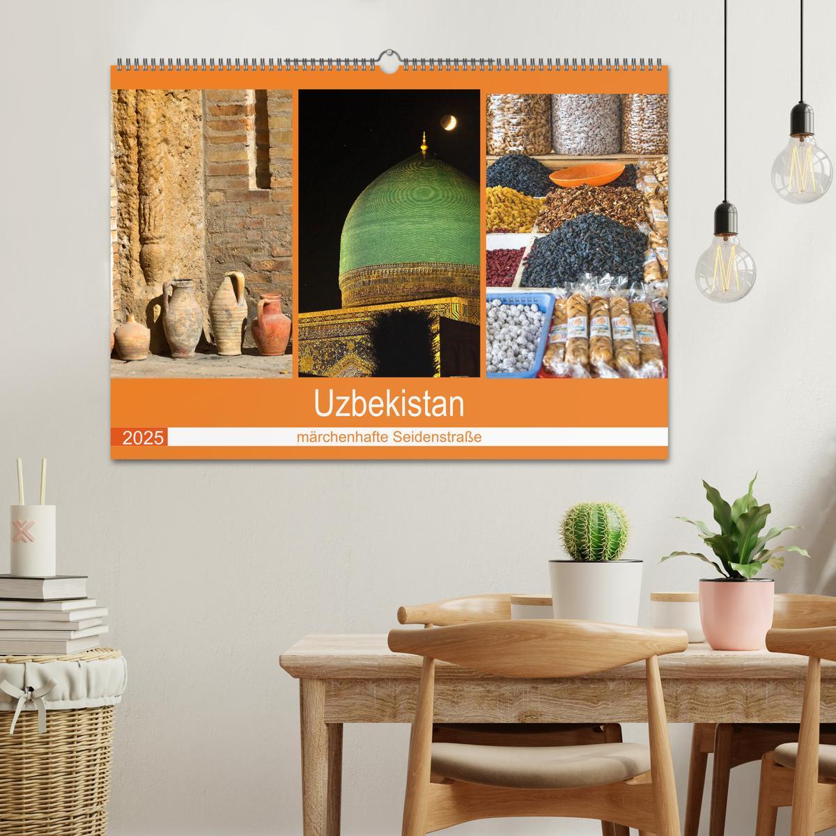 Bild: 9783435174577 | Uzbekistan - märchenhafte Seidenstraße (Wandkalender 2025 DIN A2...