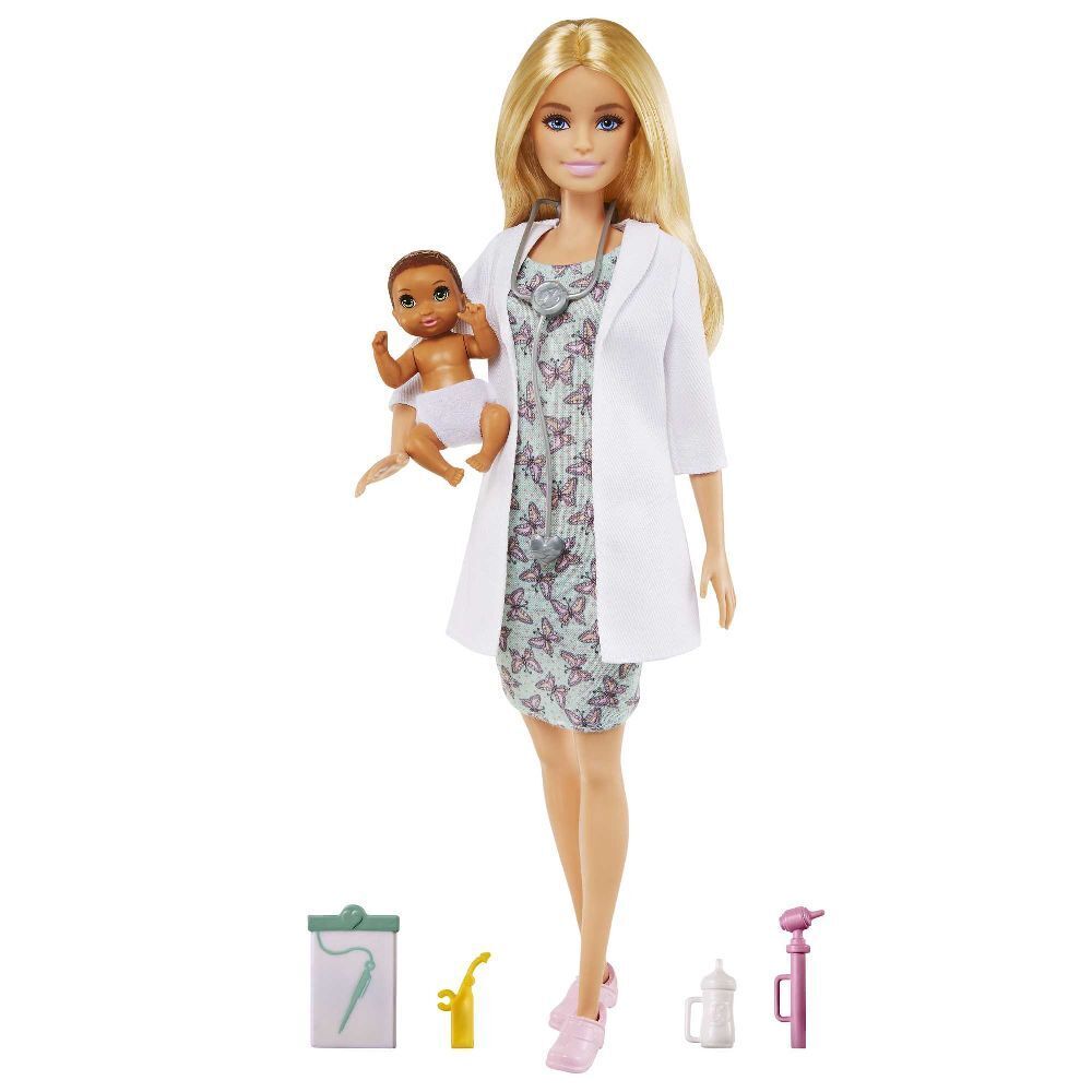 Bild: 887961928068 | Barbie Kinderärztin Puppe | Stück | In Blister | 2023 | Mattel