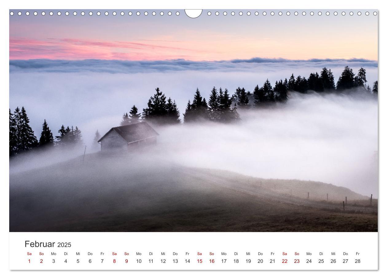 Bild: 9783435274185 | Schweiz - Faszination Natur (Wandkalender 2025 DIN A3 quer),...