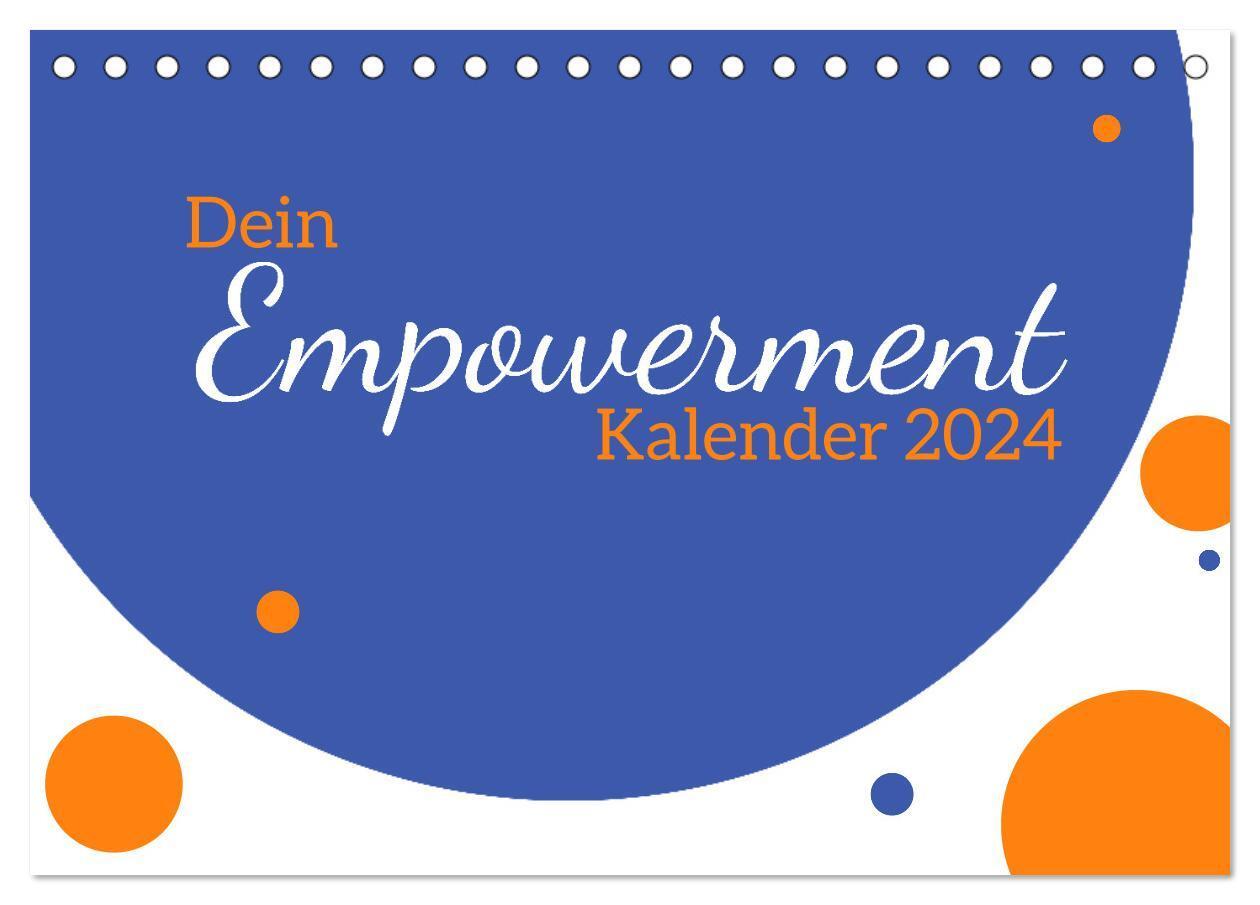 Cover: 9783383720215 | Dein Empowerment Kalender 2024 (Tischkalender 2024 DIN A5 quer),...