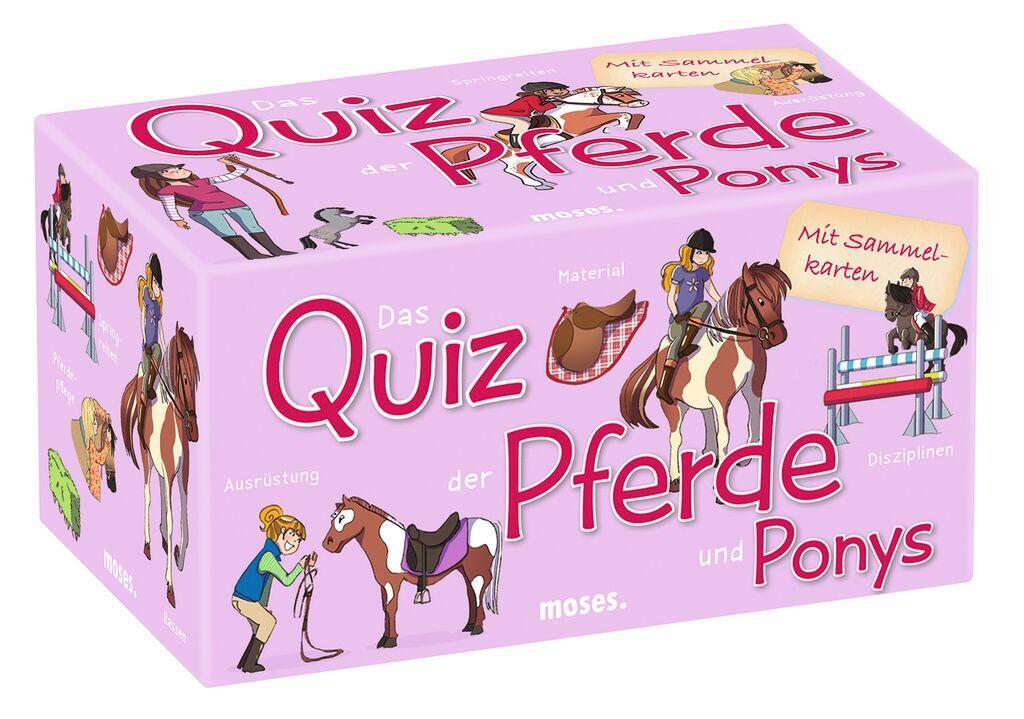 Cover: 4033477902078 | Das Quiz der Pferde und Ponys | Laure Marandet | Spiel | 100 S. | 2014