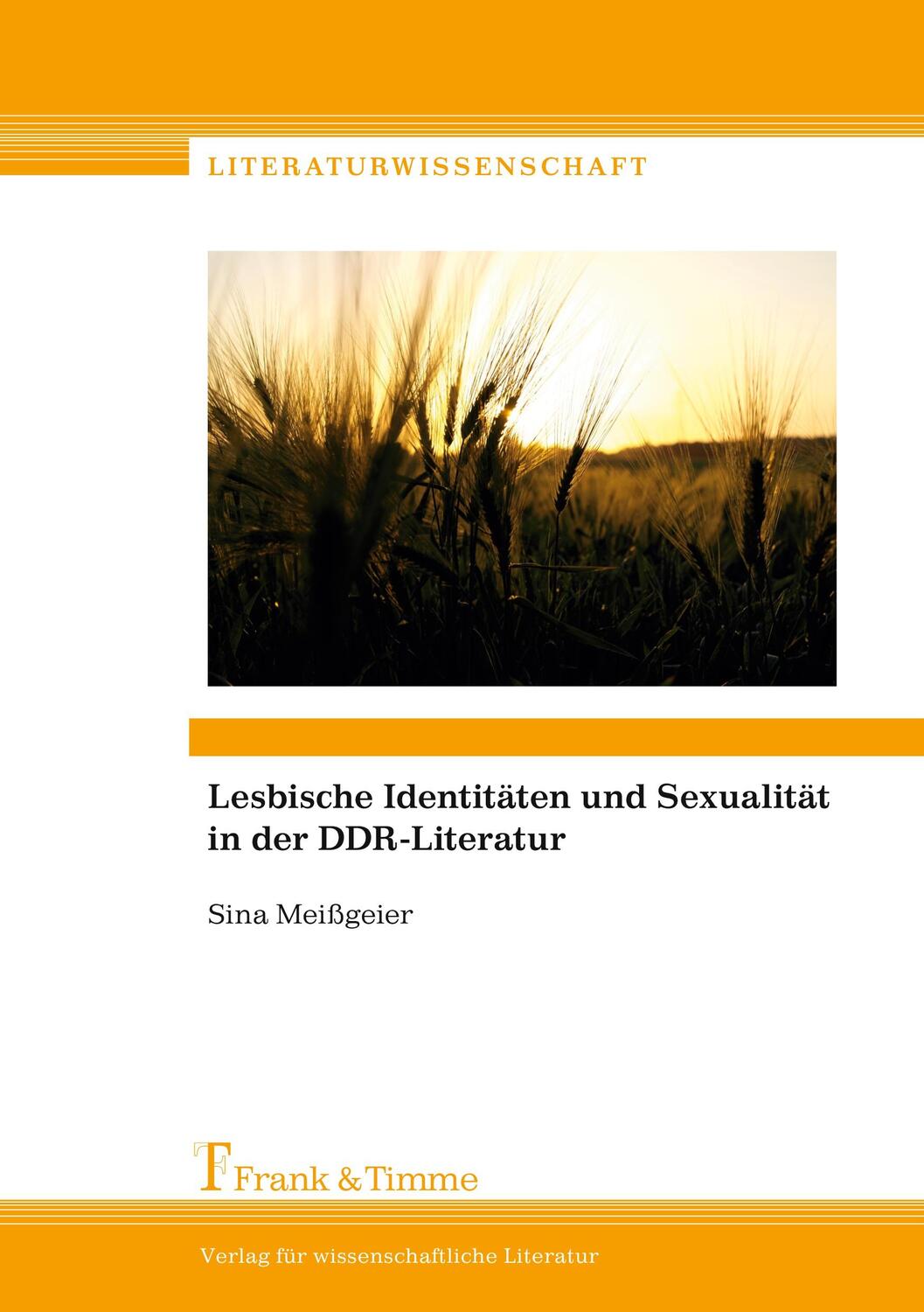 Cover: 9783732902491 | Lesbische Identitäten und Sexualität in der DDR-Literatur | Meißgeier