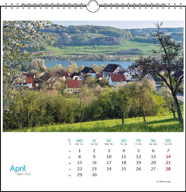 Bild: 9783861923091 | Bodensee 2024 | Postkarten-Tischkalender | verschiedene Fotografen