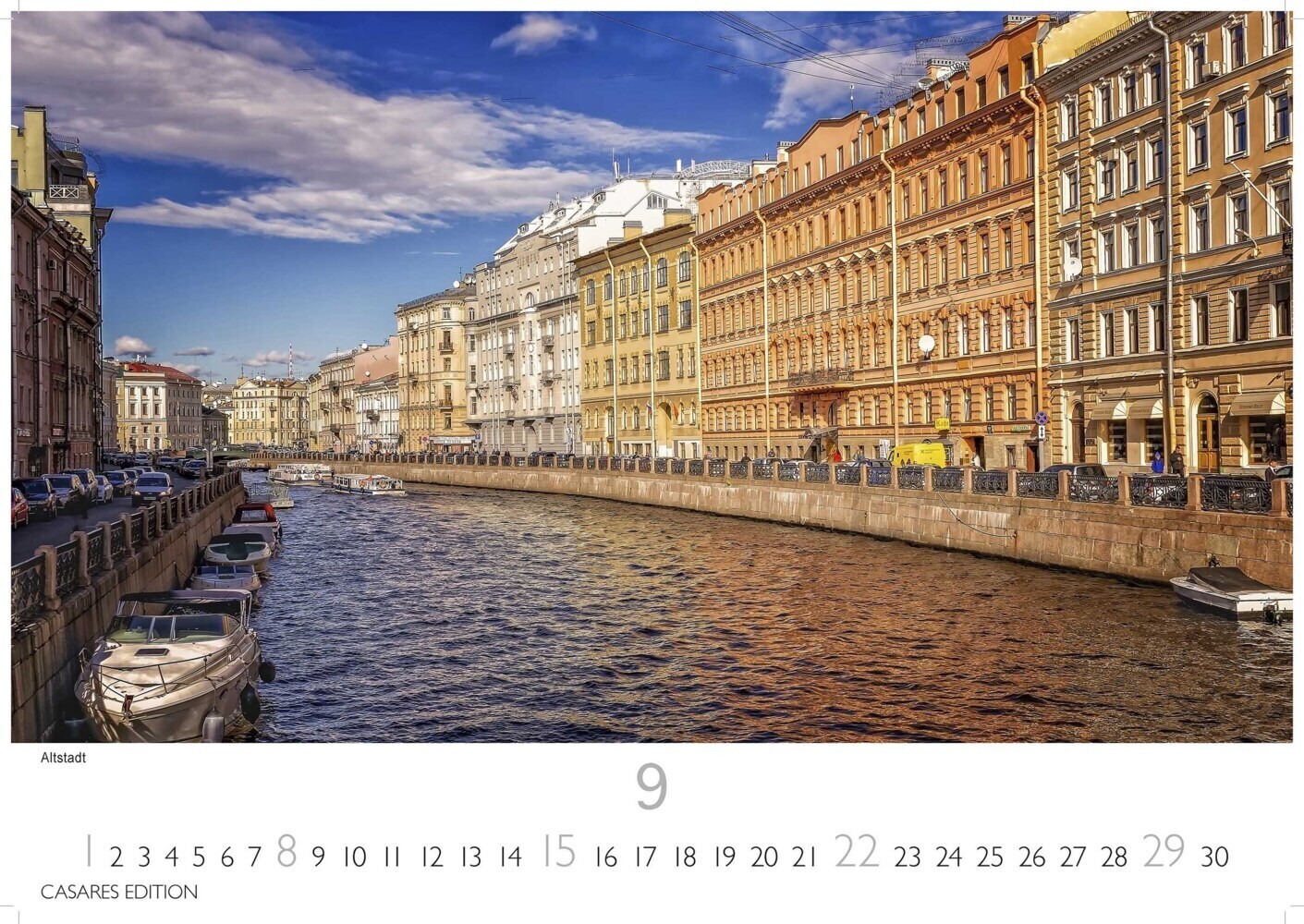 Bild: 9789918620517 | Sankt Petersburg 2024 S 24x35cm | Kalender | 14 S. | Deutsch | 2024