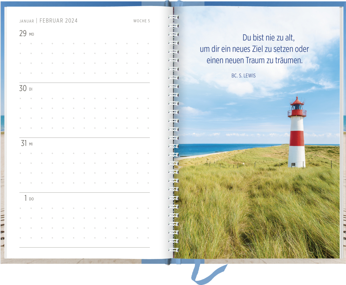 Bild: 4036442011027 | Buchkalender 2024: Zeit für Neues | Groh Verlag | Kalender | 144 S.