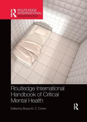Cover: 9780367229665 | Routledge International Handbook of Critical Mental Health | Cohen
