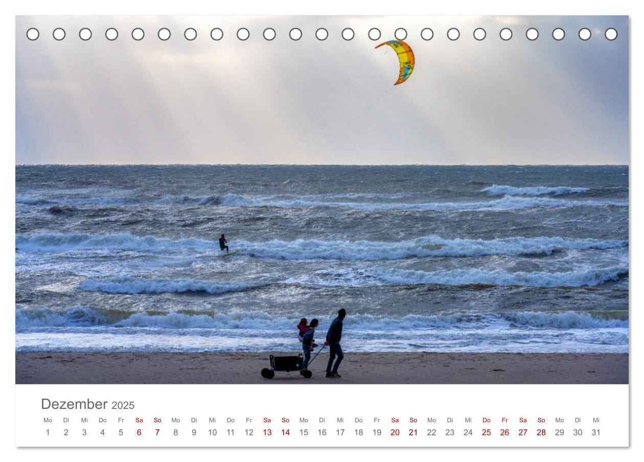 Bild: 9783435021543 | Dänemark - Henne Strand (Tischkalender 2025 DIN A5 quer), CALVENDO...