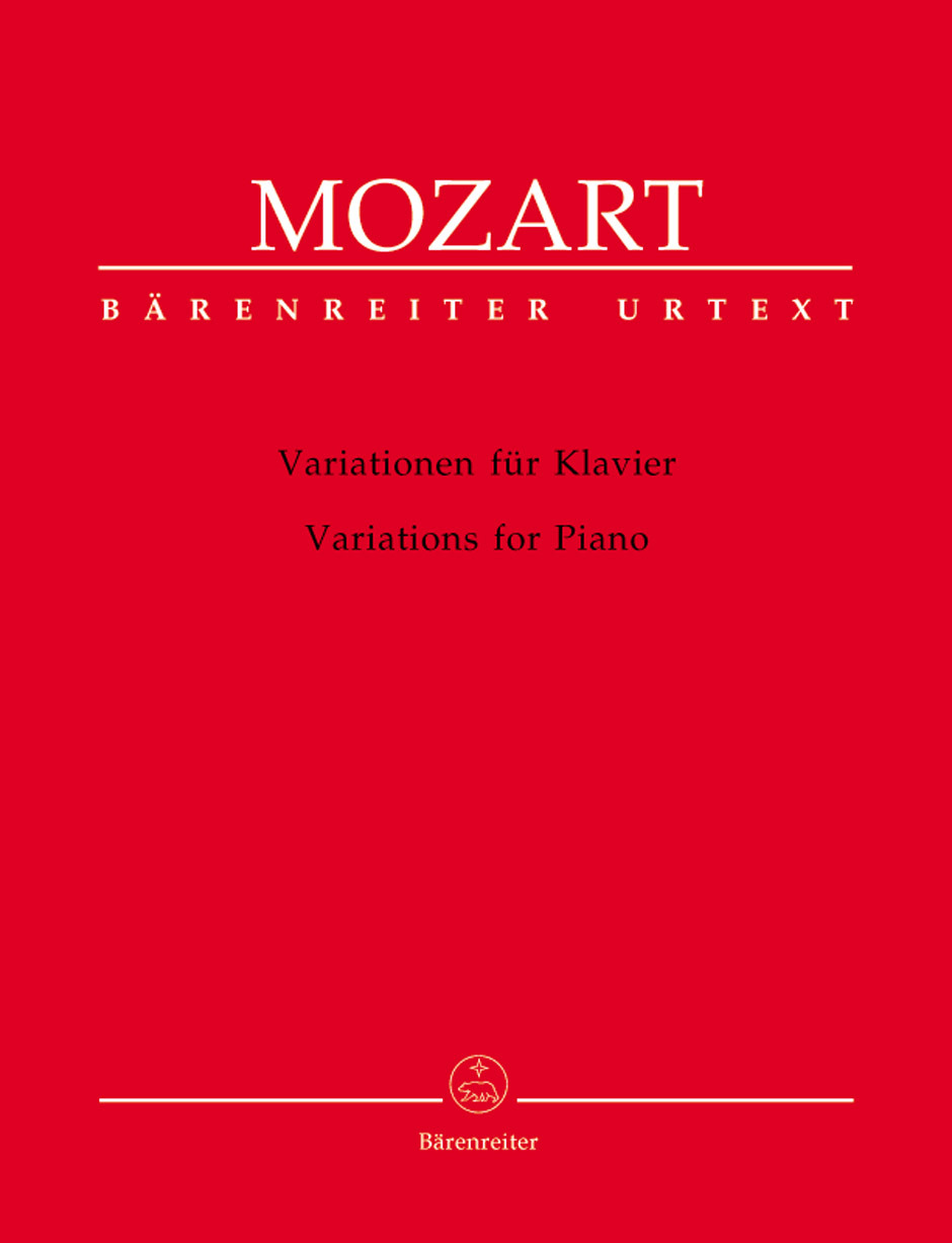 Cover: 9790006507122 | Variations For Piano | Wolfgang Amadeus Mozart | Buch