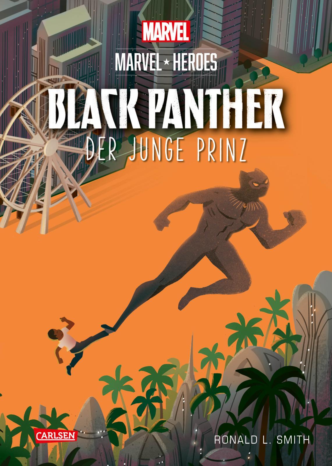 Cover: 9783551281128 | Marvel Heroes 4: Black Panther 1 - Der junge Prinz | Ronald L. Smith