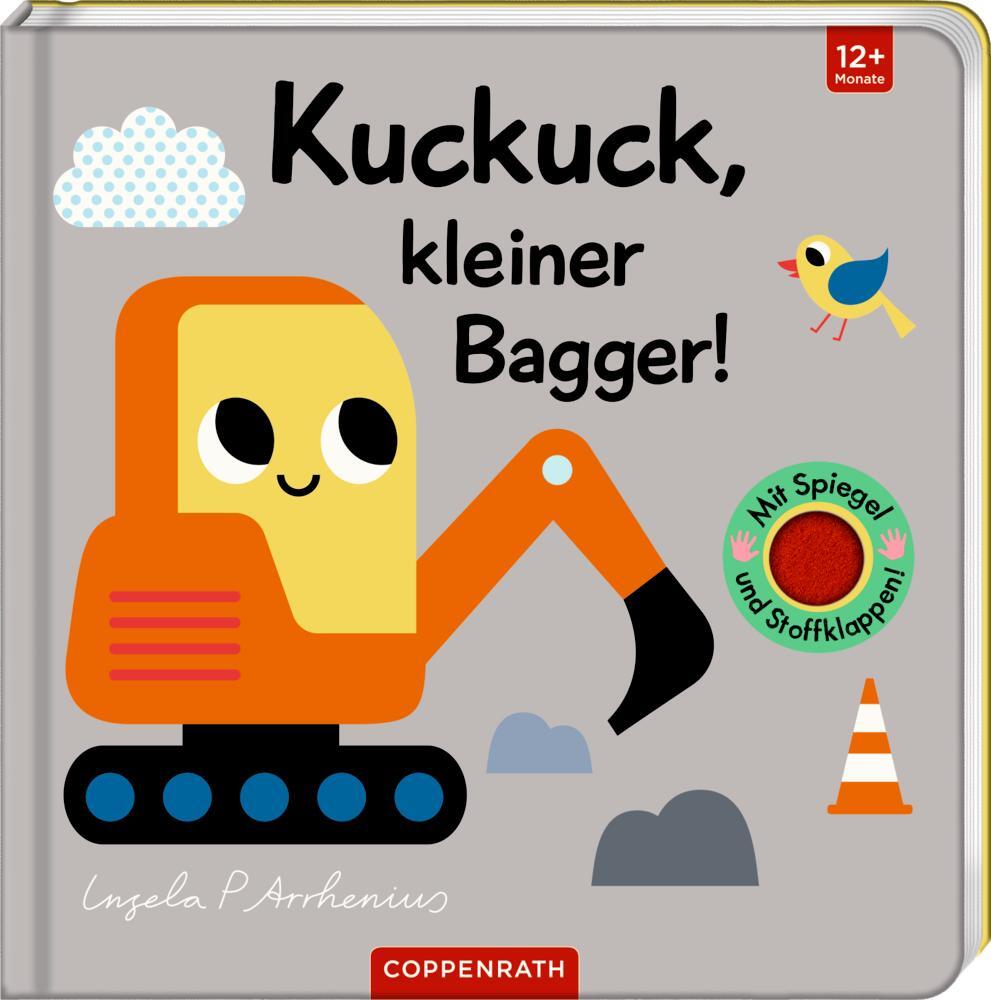 Cover: 9783649644026 | Mein Filz-Fühlbuch: Kuckuck, kleiner Bagger! | Buch | 10 S. | Deutsch
