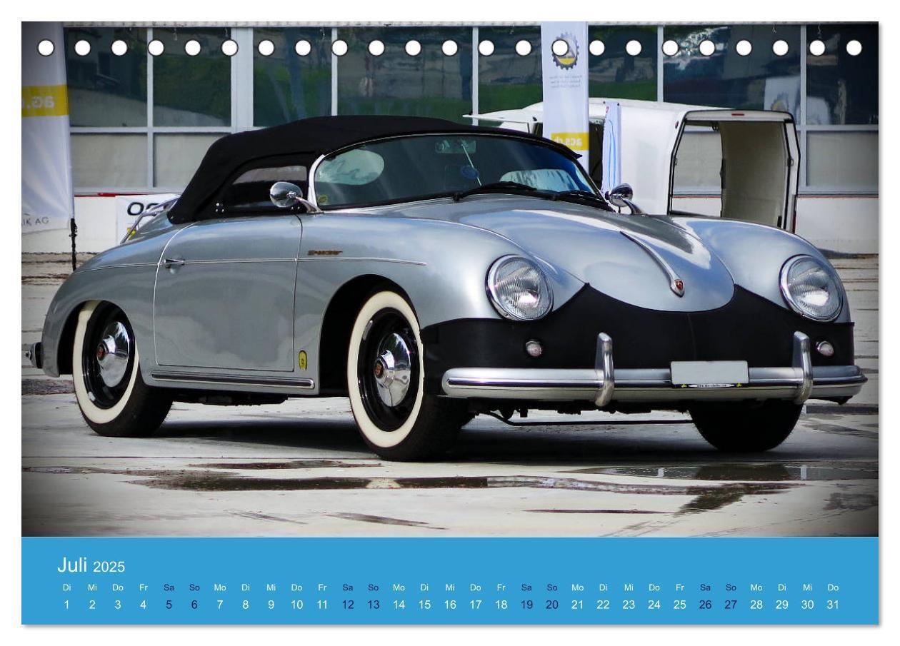 Bild: 9783435133451 | Porsche Classics (Tischkalender 2025 DIN A5 quer), CALVENDO...