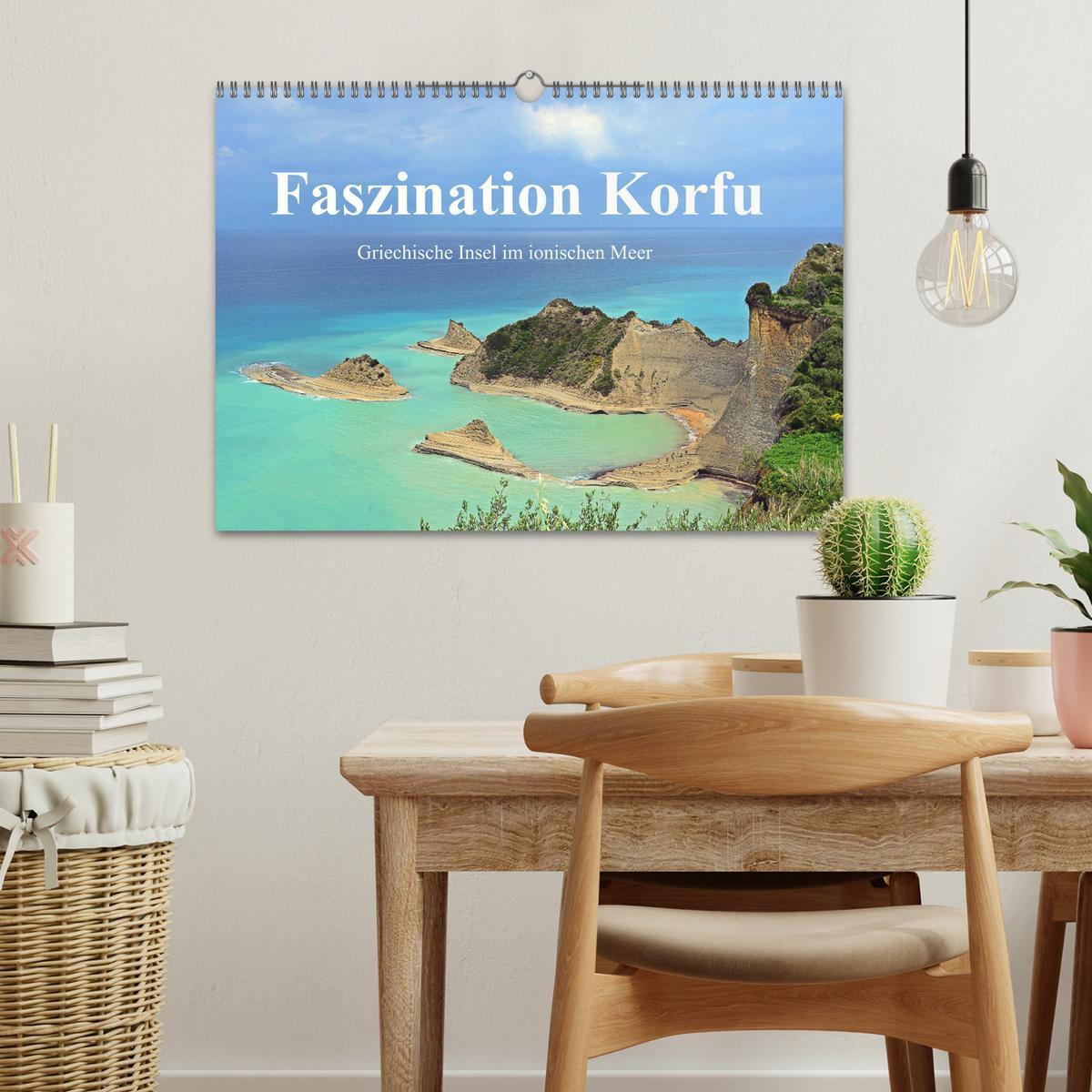 Bild: 9783435217649 | Faszination Korfu (Wandkalender 2025 DIN A3 quer), CALVENDO...