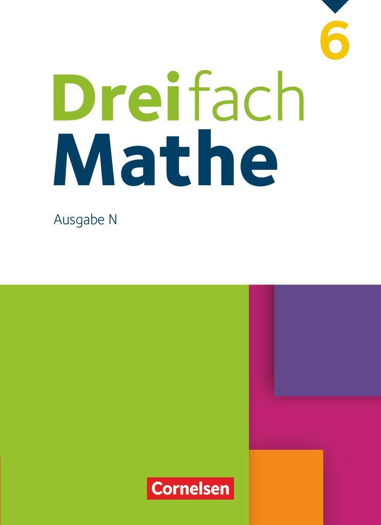 Cover: 9783060436699 | Dreifach Mathe 6. Schuljahr. Niedersachsen - Schülerbuch | Buch | 2021