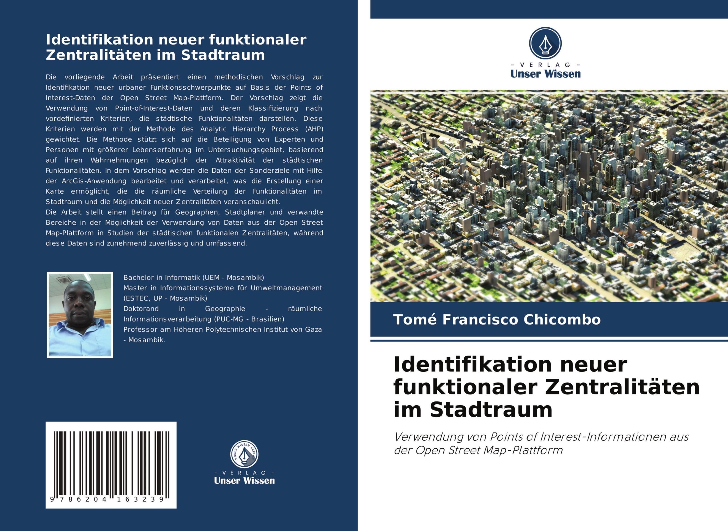 Cover: 9786204163239 | Identifikation neuer funktionaler Zentralitäten im Stadtraum | Buch