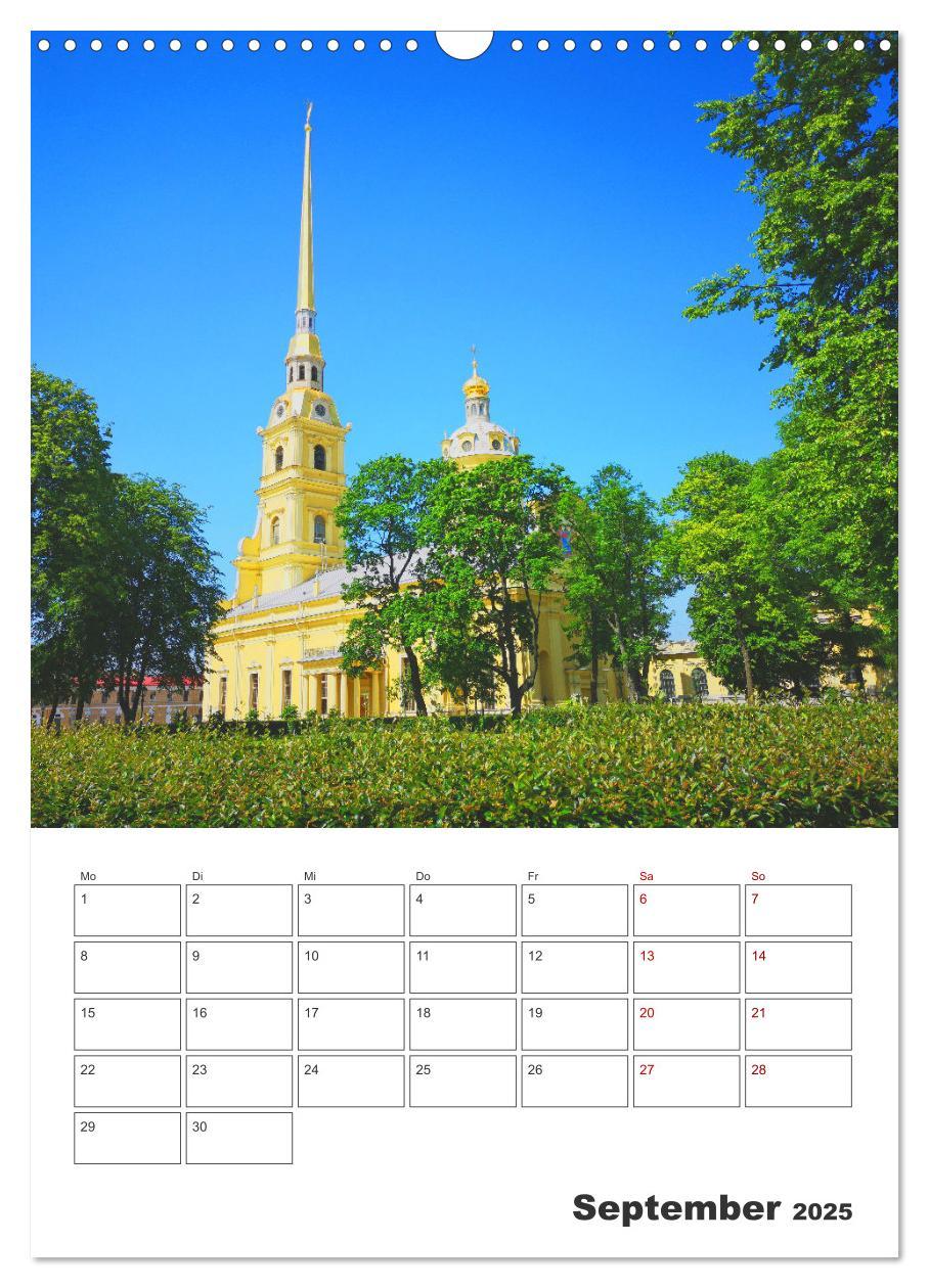 Bild: 9783435909117 | Russland - Terminplaner (Wandkalender 2025 DIN A3 hoch), CALVENDO...